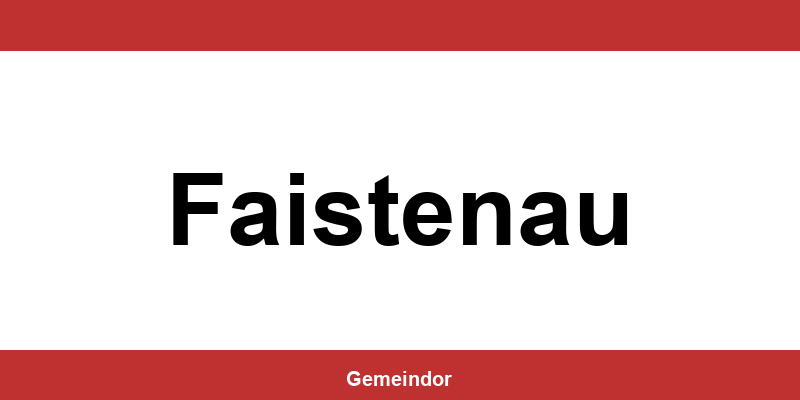 Telefonnummer und Öffnungszeiten Gemeinde in Faistenau