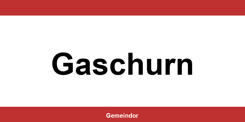 Telefonnummer und Öffnungszeiten Gemeinde in Gaschurn