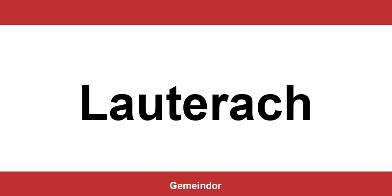 Telefonnummer und Öffnungszeiten Gemeinde in Lauterach