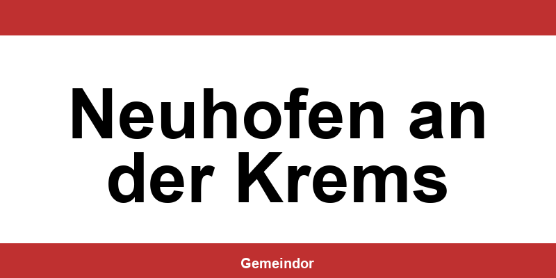Telefonnummer und Öffnungszeiten Gemeinde in Neuhofen an der Krems