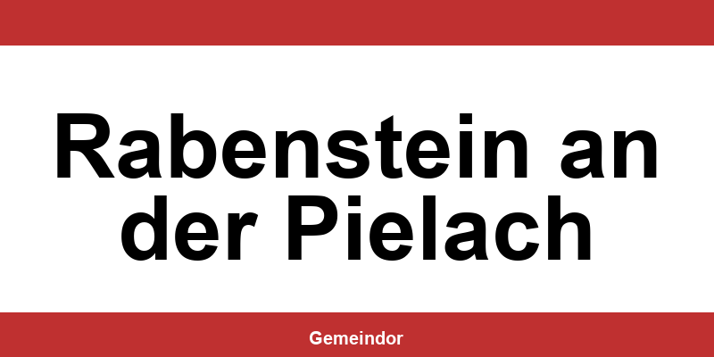 Telefonnummer und Öffnungszeiten Gemeinde in Rabenstein an der Pielach