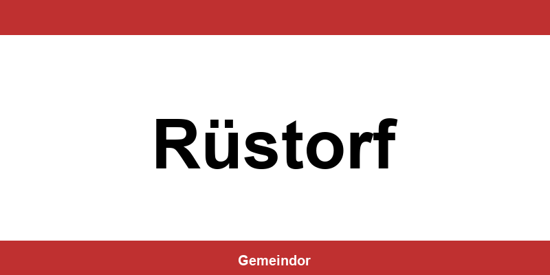 Telefonnummer und Öffnungszeiten Gemeinde in Rüstorf