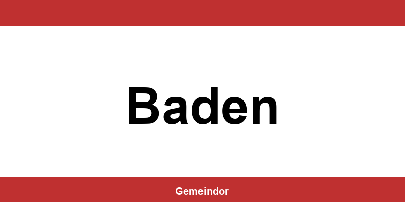 Telefonnummer und Öffnungszeiten Gemeinde in Baden