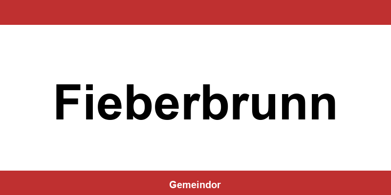 Telefonnummer und Öffnungszeiten Gemeinde in Fieberbrunn