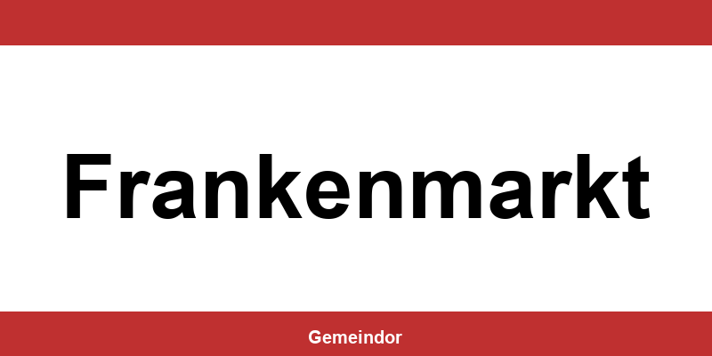 Telefonnummer und Öffnungszeiten Gemeinde in Frankenmarkt