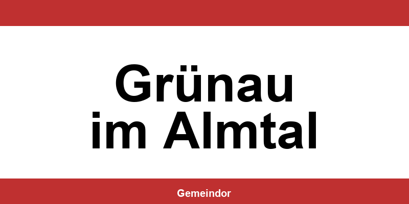 Telefonnummer und Öffnungszeiten Gemeinde in Grünau im Almtal
