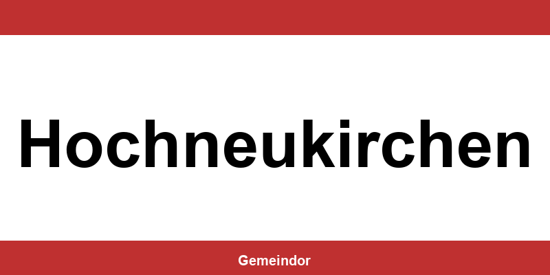 Telefonnummer und Öffnungszeiten Gemeinde in Hochneukirchen