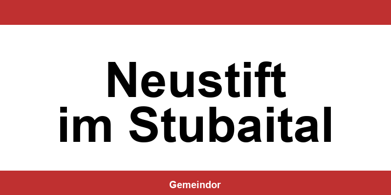 Telefonnummer und Öffnungszeiten Gemeinde in Neustift im Stubaital