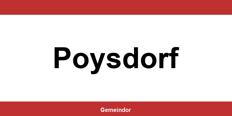 Telefonnummer und Öffnungszeiten Gemeinde in Poysdorf