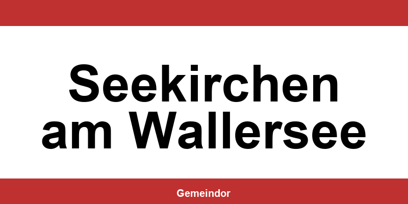 Telefonnummer und Öffnungszeiten Gemeinde in Seekirchen am Wallersee