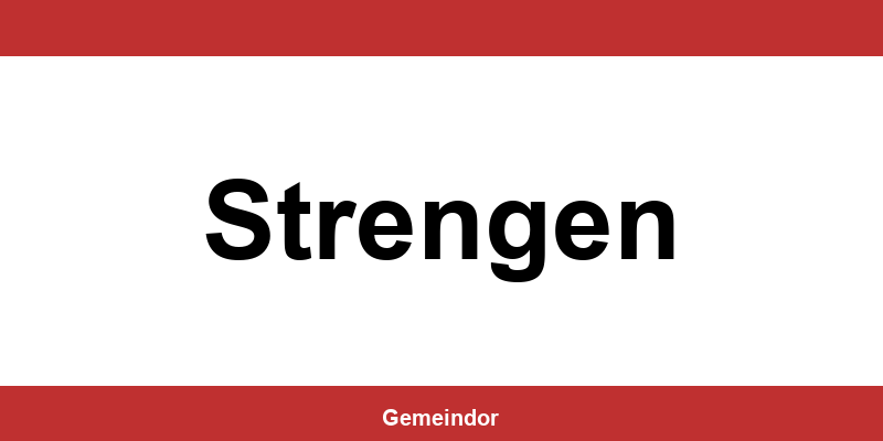 Telefonnummer und Öffnungszeiten Gemeinde in Strengen