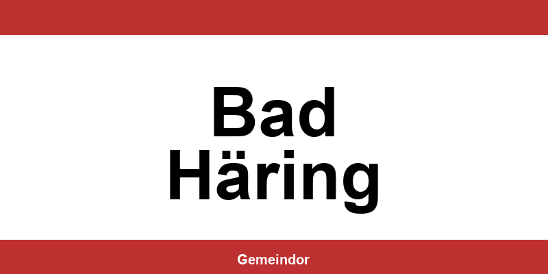 Telefonnummer und Öffnungszeiten Gemeinde in Bad Häring