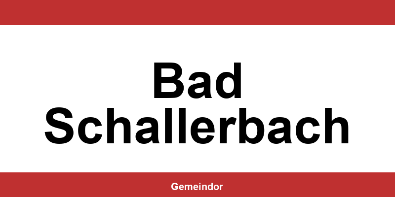 Telefonnummer und Öffnungszeiten Gemeinde in Bad Schallerbach