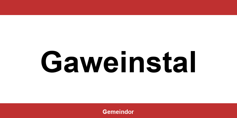 Telefonnummer und Öffnungszeiten Gemeinde in Gaweinstal