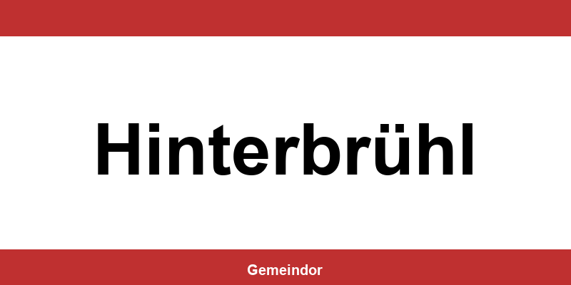 Telefonnummer und Öffnungszeiten Gemeinde in Hinterbrühl