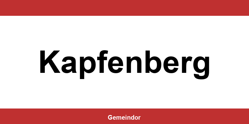 Telefonnummer und Öffnungszeiten Gemeinde in Kapfenberg