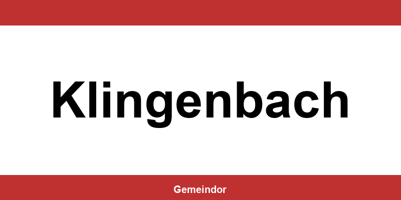 Telefonnummer und Öffnungszeiten Gemeinde in Klingenbach