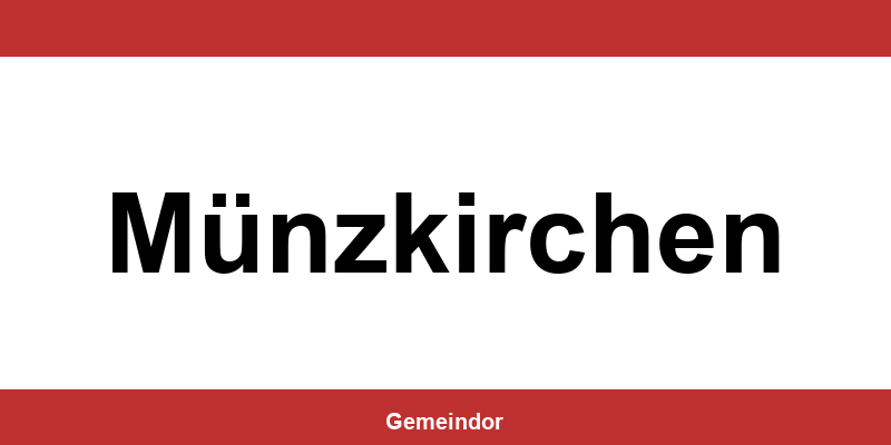 Telefonnummer und Öffnungszeiten Gemeinde in Münzkirchen