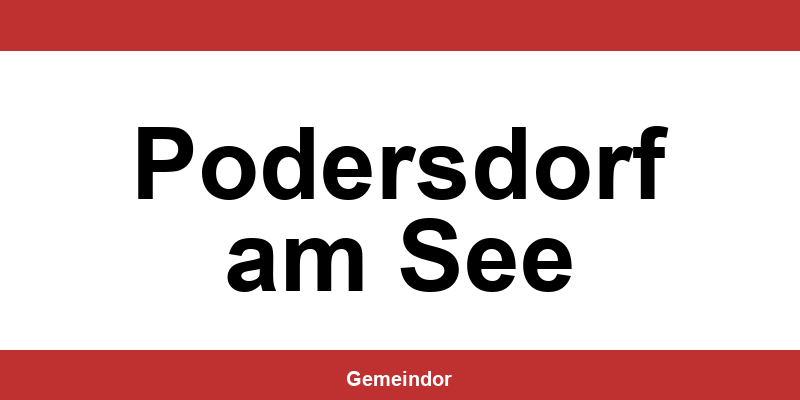 Telefonnummer und Öffnungszeiten Gemeinde in Podersdorf am See