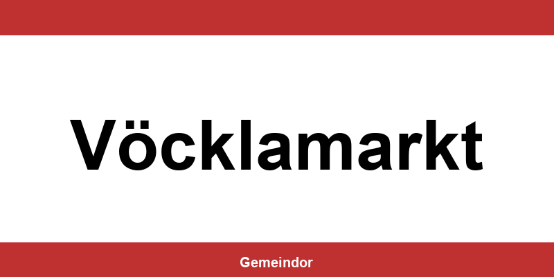 Telefonnummer und Öffnungszeiten Gemeinde in Vöcklamarkt