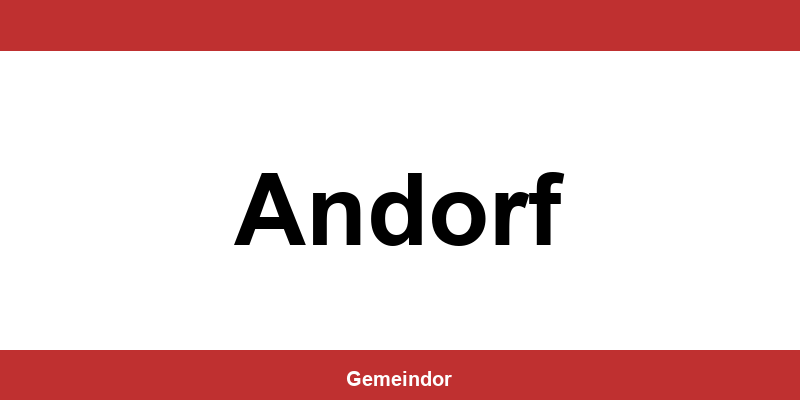 Telefonnummer und Öffnungszeiten Gemeinde in Andorf