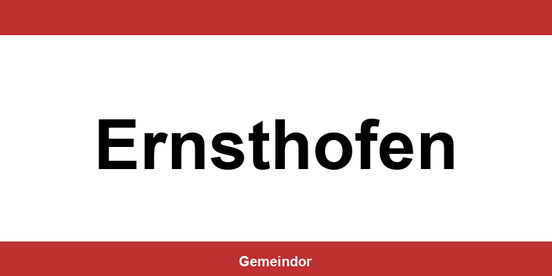 Telefonnummer und Öffnungszeiten Gemeinde in Ernsthofen