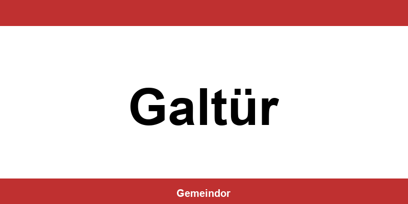 Telefonnummer und Öffnungszeiten Gemeinde in Galtür