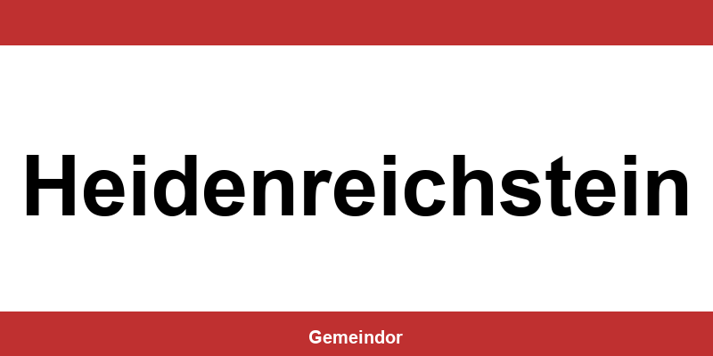 Telefonnummer und Öffnungszeiten Gemeinde in Heidenreichstein