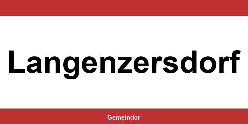 Telefonnummer und Öffnungszeiten Gemeinde in Langenzersdorf