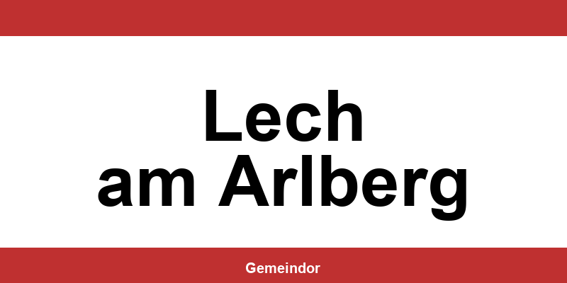 Telefonnummer und Öffnungszeiten Gemeinde in Lech am Arlberg
