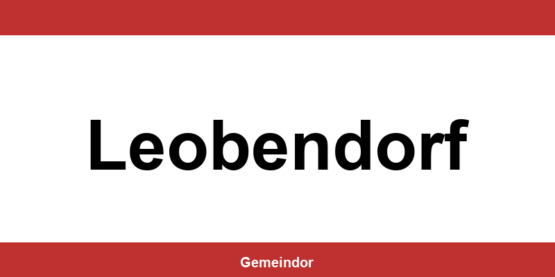 Telefonnummer und Öffnungszeiten Gemeinde in Leobendorf