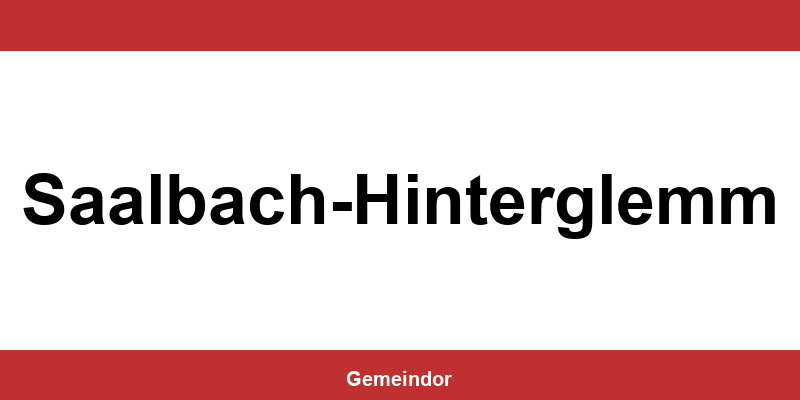 Telefonnummer und Öffnungszeiten Gemeinde in Saalbach-Hinterglemm