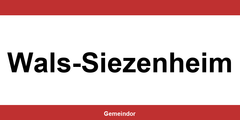 Telefonnummer und Öffnungszeiten Gemeinde in Wals-Siezenheim