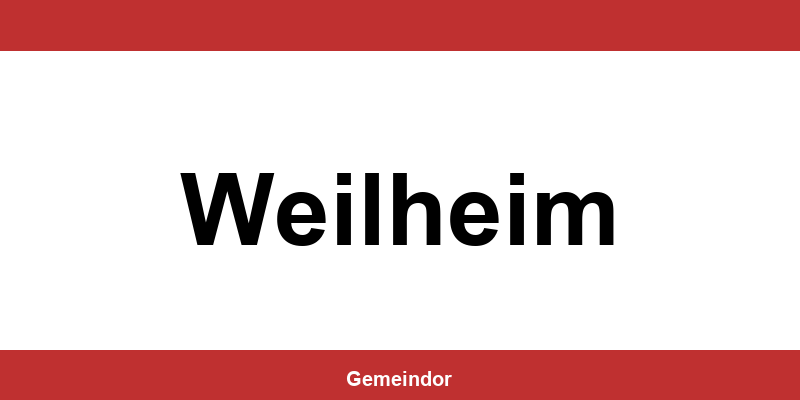 Telefonnummer und Öffnungszeiten Gemeinde in Weilheim