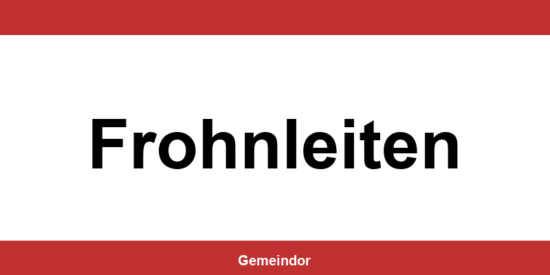 Telefonnummer und Öffnungszeiten Gemeinde in Frohnleiten