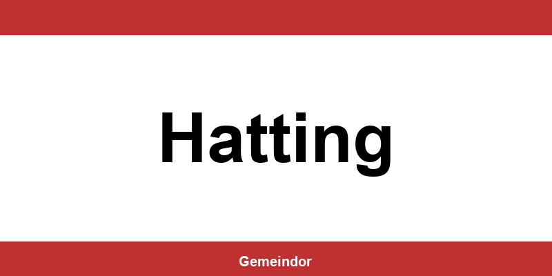 Telefonnummer und Öffnungszeiten Gemeinde in Hatting