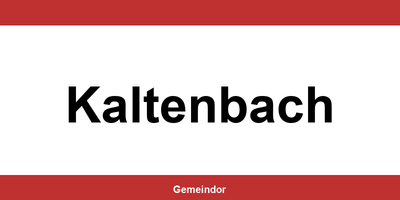 Telefonnummer und Öffnungszeiten Gemeinde in Kaltenbach