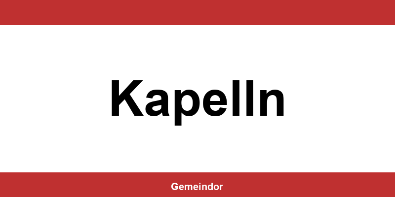 Telefonnummer und Öffnungszeiten Gemeinde in Kapelln