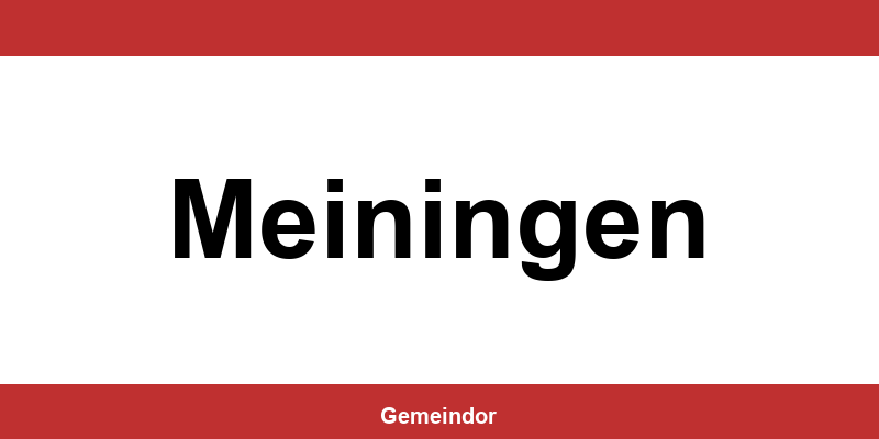 Telefonnummer und Öffnungszeiten Gemeinde in Meiningen