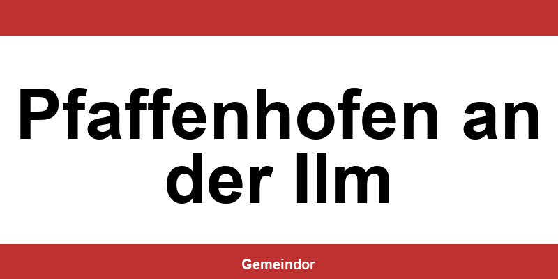 Telefonnummer und Öffnungszeiten Gemeinde in Pfaffenhofen an der Ilm