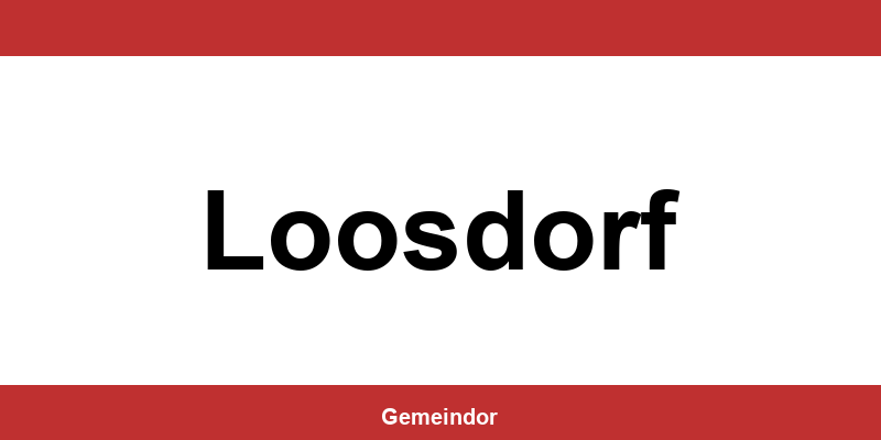 Telefonnummer und Öffnungszeiten Gemeinde in Loosdorf