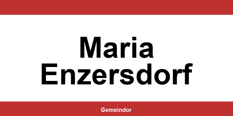 Telefonnummer und Öffnungszeiten Gemeinde in Maria Enzersdorf