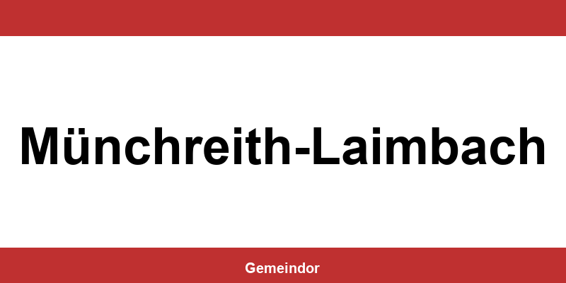 Telefonnummer und Öffnungszeiten Gemeinde in Münchreith-Laimbach