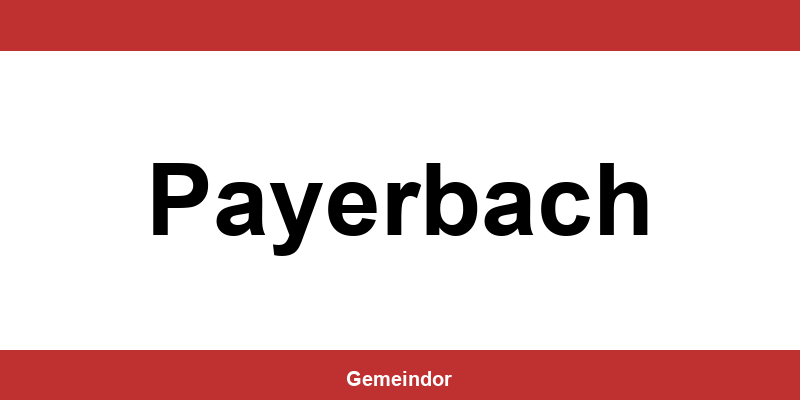 Telefonnummer und Öffnungszeiten Gemeinde in Payerbach