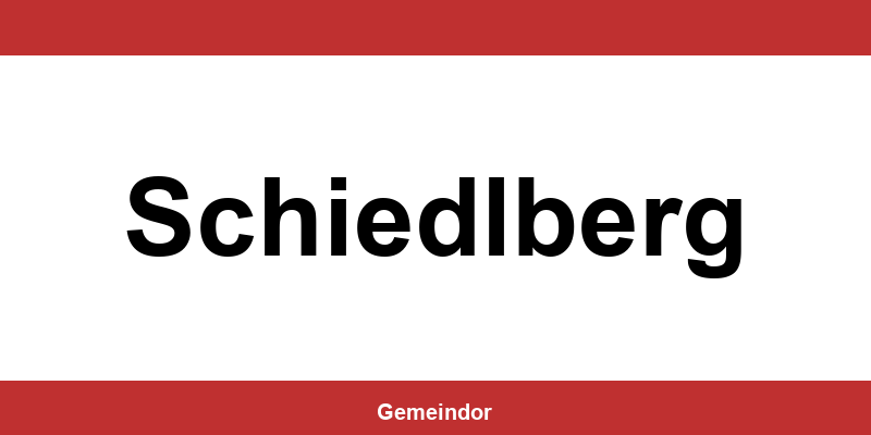 Telefonnummer und Öffnungszeiten Gemeinde in Schiedlberg
