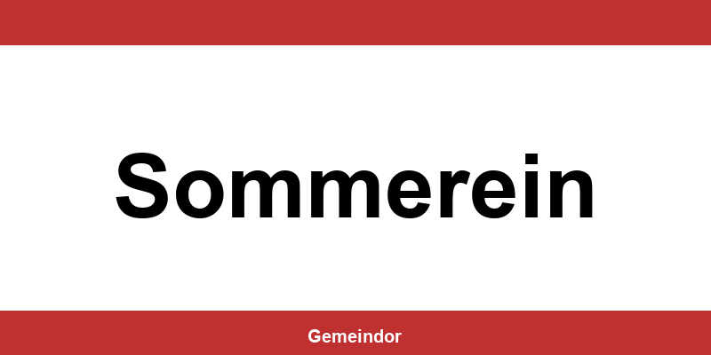 Telefonnummer und Öffnungszeiten Gemeinde in Sommerein