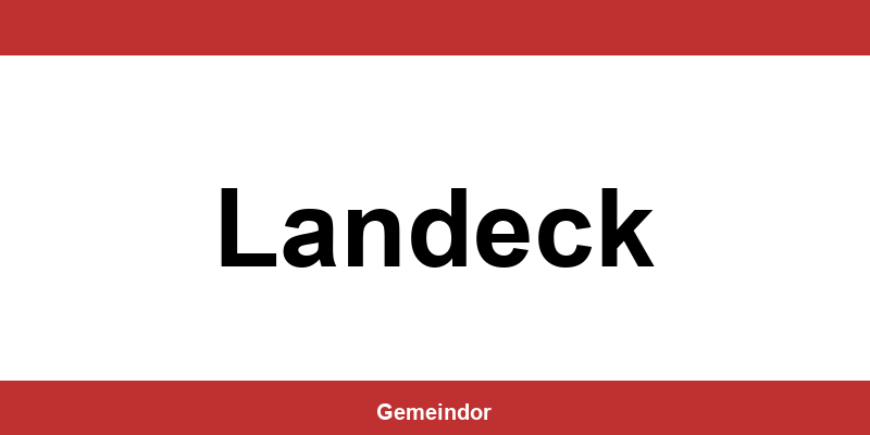 Telefonnummer und Öffnungszeiten Gemeinde in Landeck