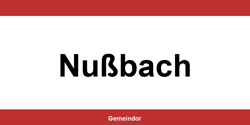 Telefonnummer und Öffnungszeiten Gemeinde in Nußbach