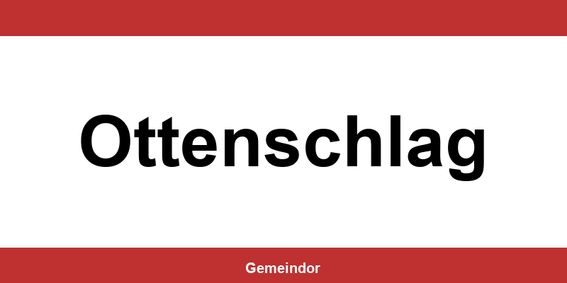 Telefonnummer und Öffnungszeiten Gemeinde in Ottenschlag