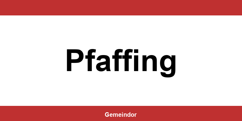 Telefonnummer und Öffnungszeiten Gemeinde in Pfaffing